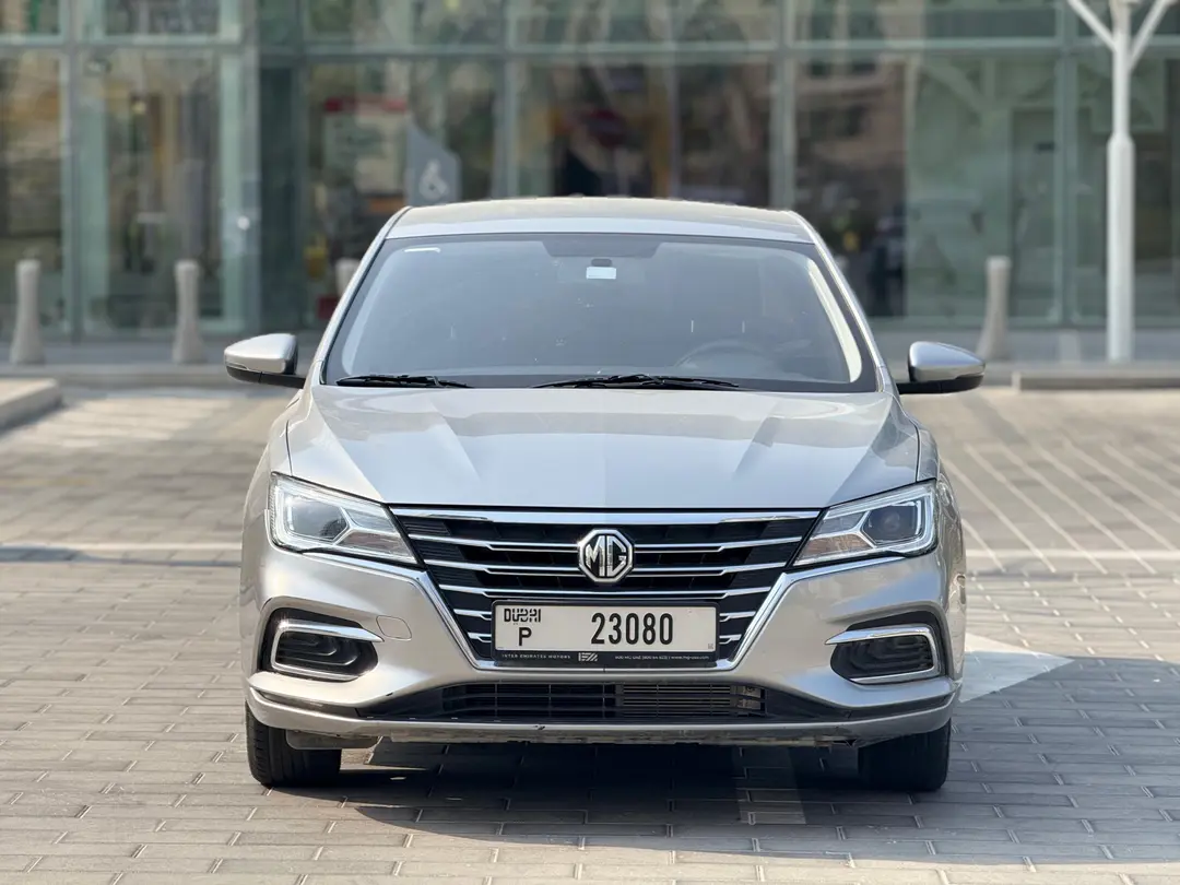 Rent MG 5 (Silver) 2024 in Dubai | 2572 | Rentop